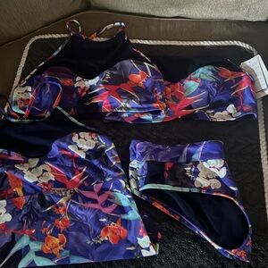 Athlena swim suite 4 pieces